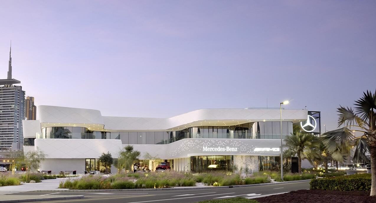 Mercedes Brand Center Dubai 1
