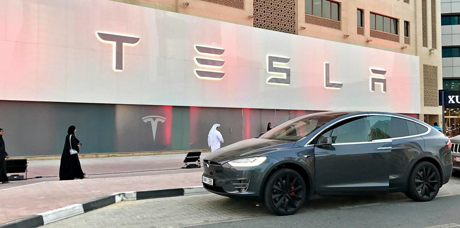 Tesla Dubai Showroom